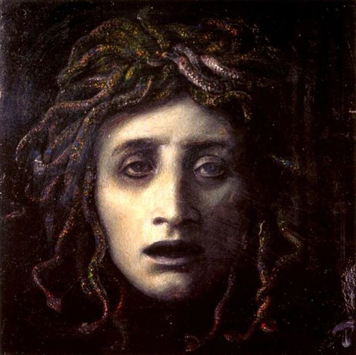 Medusa del pintor Arnold Bocklin