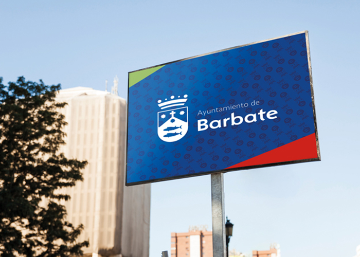 Ejemplo pancarta Ayuntamiento de barbate